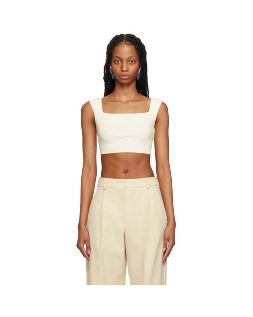 Sportmax Black White Fulmine Tank Top