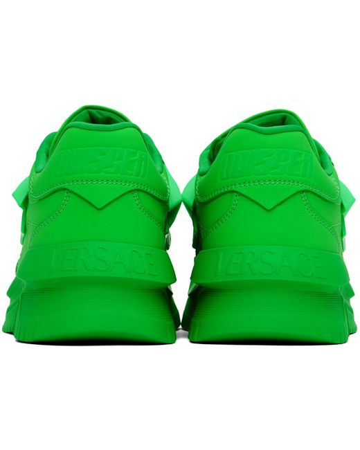 Baskets odissea vertes Versace pour homme en coloris Green