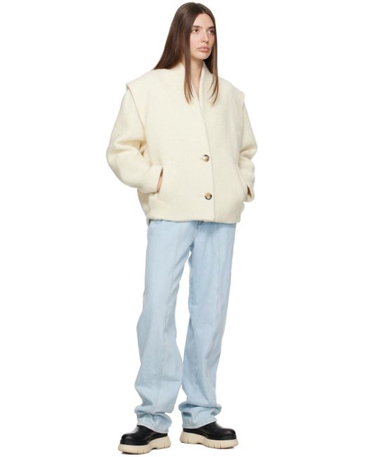 Isabel Marant White Off- Drogo Jacket
