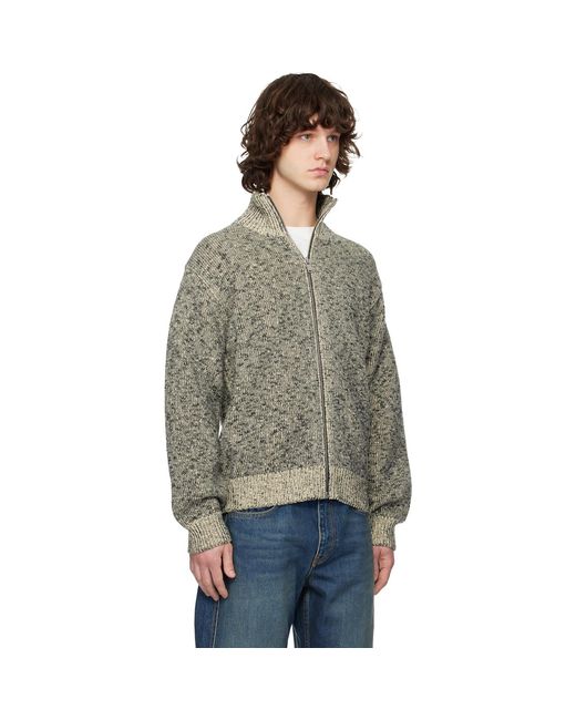 Jil Sander Multicolor Knit Track Jacket for men