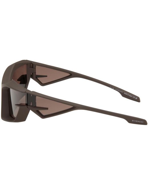 Givenchy Black Brown Giv Cut Sunglasses