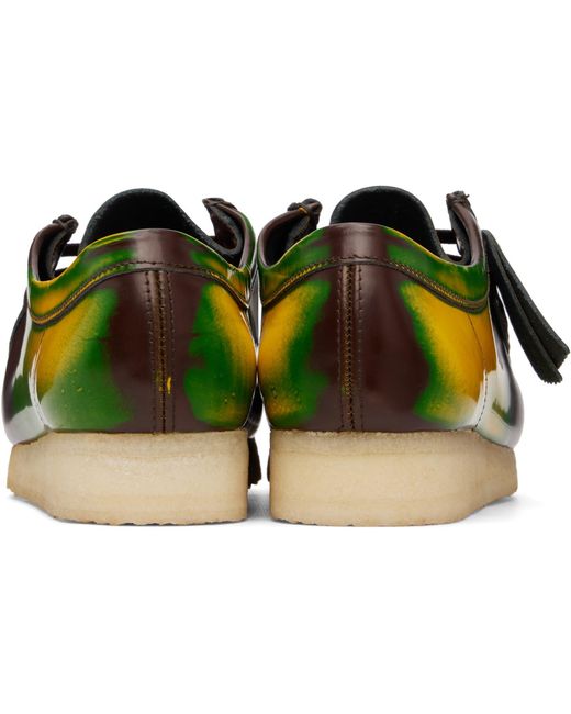 Clarks Green Wallabee Derbys for men