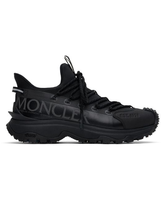 Moncler Black Trailgrip Lite 2 Sneakers for men