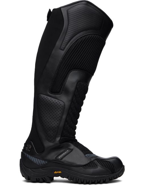 Rombaut ブラック Neo High Top ブーツ Black