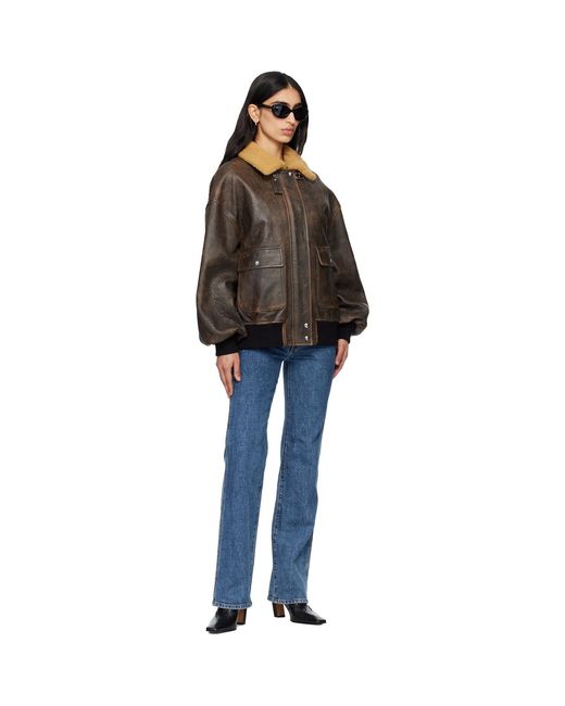 Khaite Blue Danielle Stretch Jeans