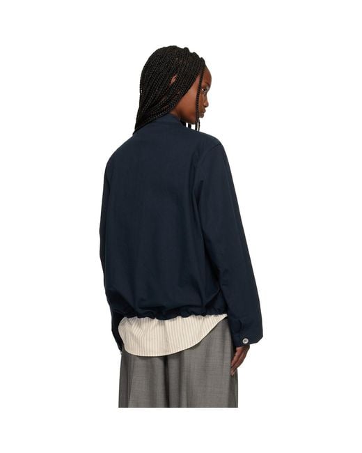 Studio Nicholson Blue Baye Shirt