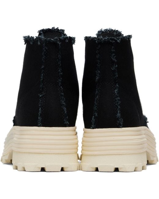 CAMPERLAB Black Traktori Sneakers for men