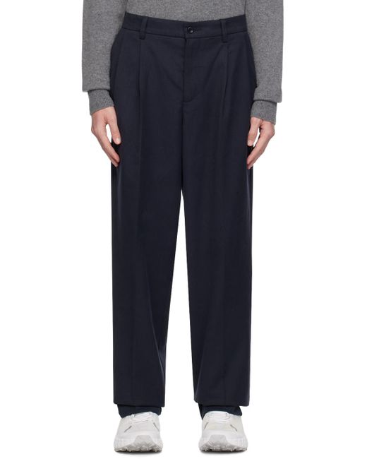 Norse Projects Blue Benn Trousers for men