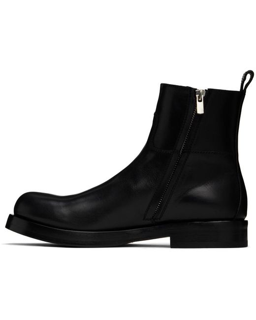 Officine Creative Black Bulla 003 Boots for men