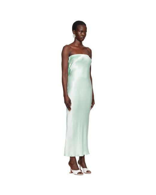 Bec & Bridge Black Moon Dance Strapless Maxi Dress