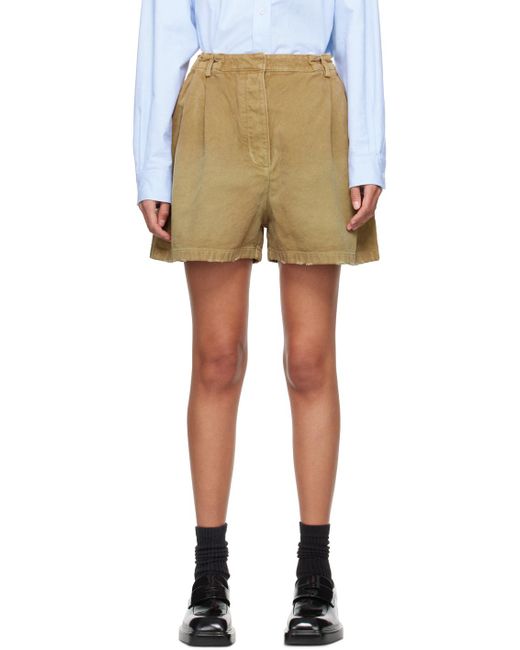 Prada Multicolor Distressed Shorts