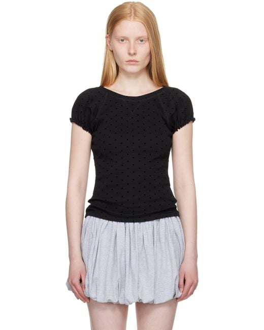 Belle Anna Black Ava T-Shirt