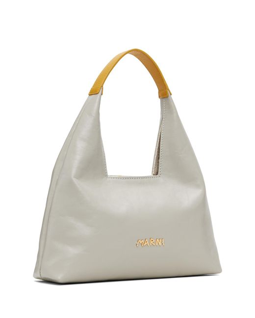 Marni Gray Top Handle Mini Bag