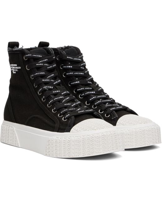Baskets Montantes 'The Sneaker' Noires Marc Jacobs en coloris Black