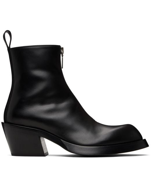 Alexander McQueen Black Sparrow Boots for men