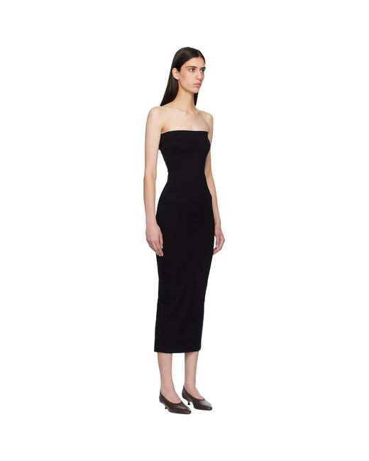 Leset Black Rio Bandeau Midi Dress