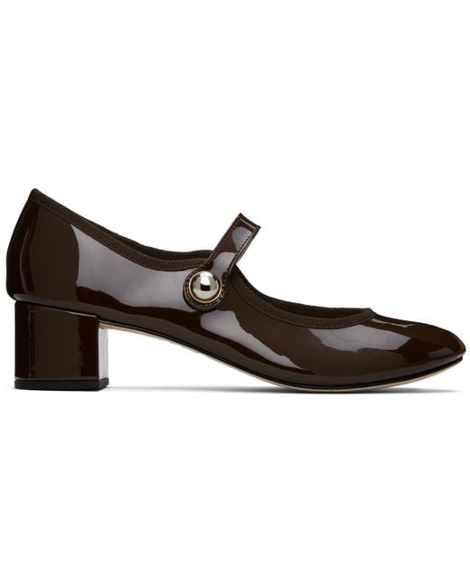 Repetto Black Fabienne Mary Jane Heels
