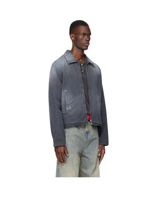 Stockholm Surfboard Club Black Cotton Logo Jacket for men