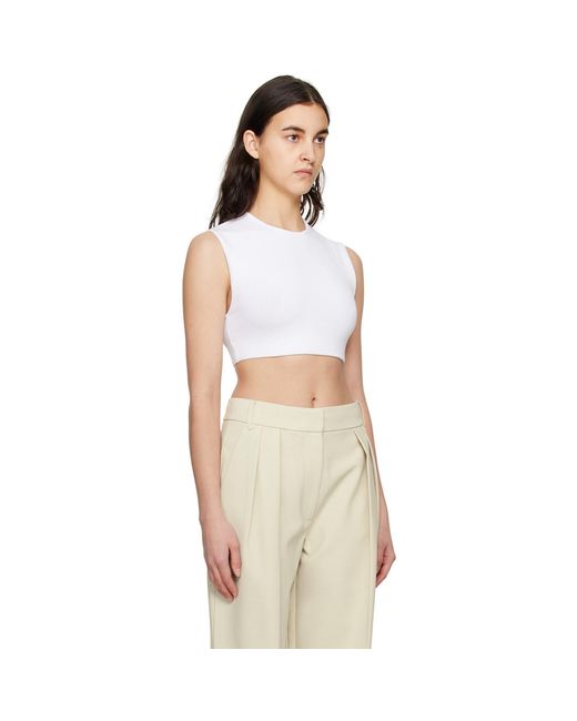 Camilla & Marc White Aspen Tank Top
