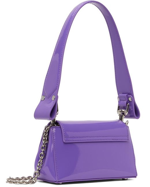 ★Vivienne Westwood★ パープル スモール Hazel バッグ Vivienne Westwood Hazel Small Velour Handbag