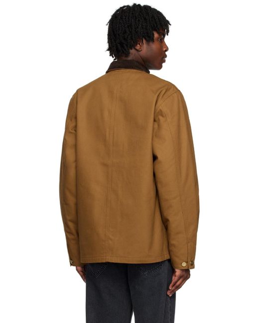 Carhartt Brown Michigan Jacket for men