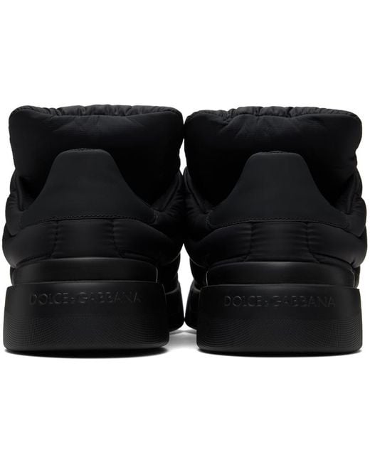 Sneakers New Roma en nylon Dolce & Gabbana pour homme en coloris Black