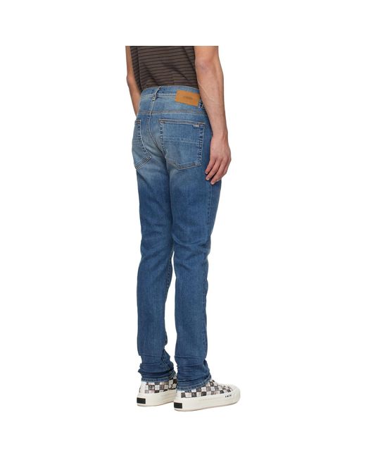 Amiri Blue Stack Jeans for men