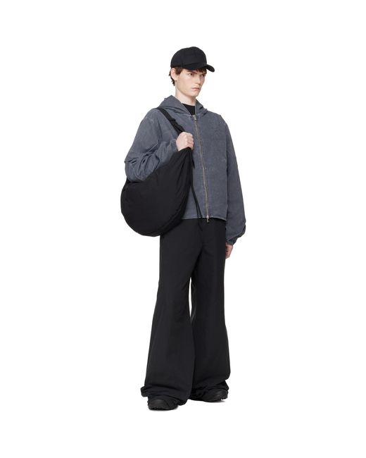HELIOT EMIL Black Cauda Bag for men