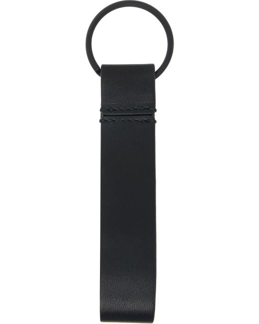 Porte-clés noir en cuir Common Projects pour homme en coloris Black