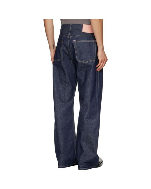 Acne Blue Regular Fit 2021M Jeans for men