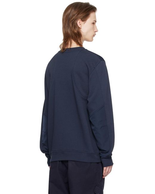 PS by Paul Smith Blue Navy Patch Pocket Sweatshirt for men