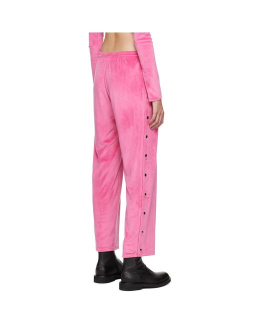 Priscavera Pink Vented Lounge Pants