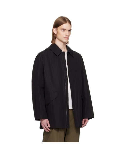 The Row Black Noe Jacket for men