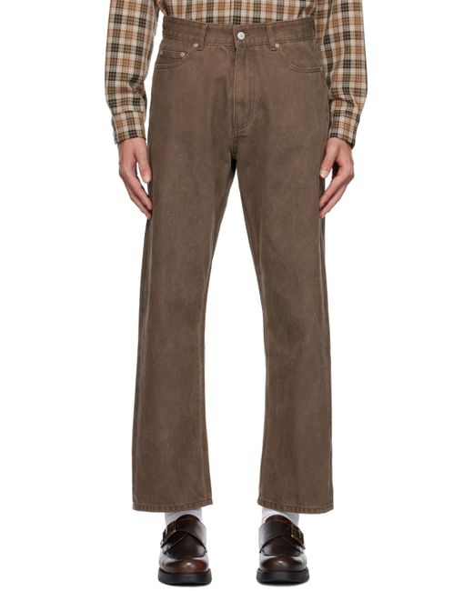 Jean comfort brun Uniform Bridge pour homme en coloris Brown