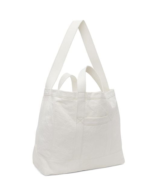 Tekla White Beach Tote