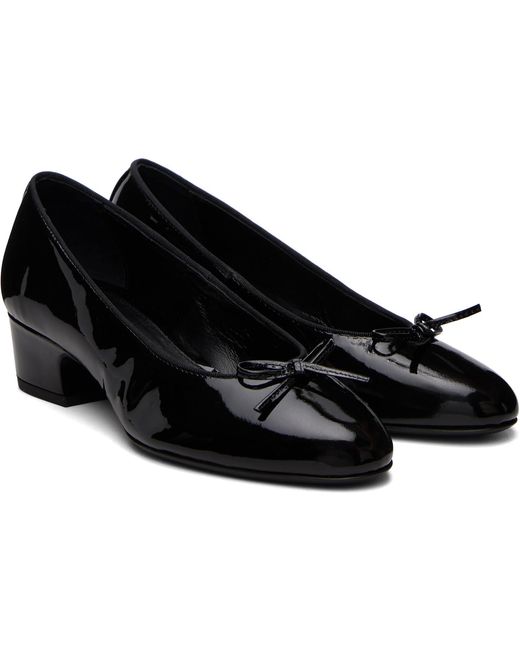 Sandy Liang Black Ballet Pump 40 Heels