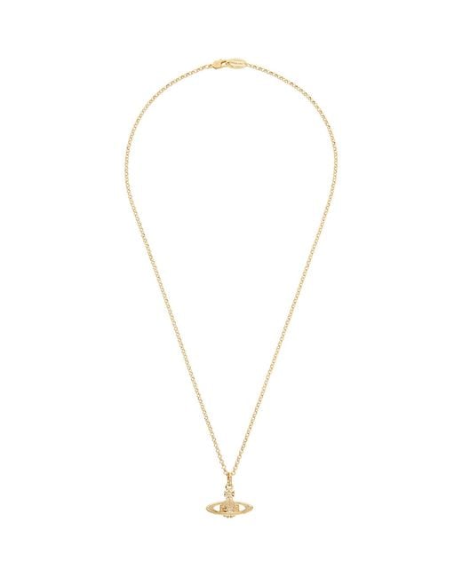 Vivienne Westwood Metallic Small Bas Relief Pendant Necklace for men