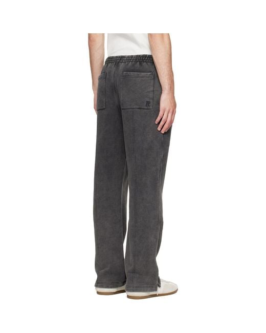 Represent Gray Initial Sweatpants for men