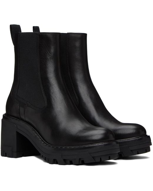 Rag & Bone Black Shiloh Mid Boots