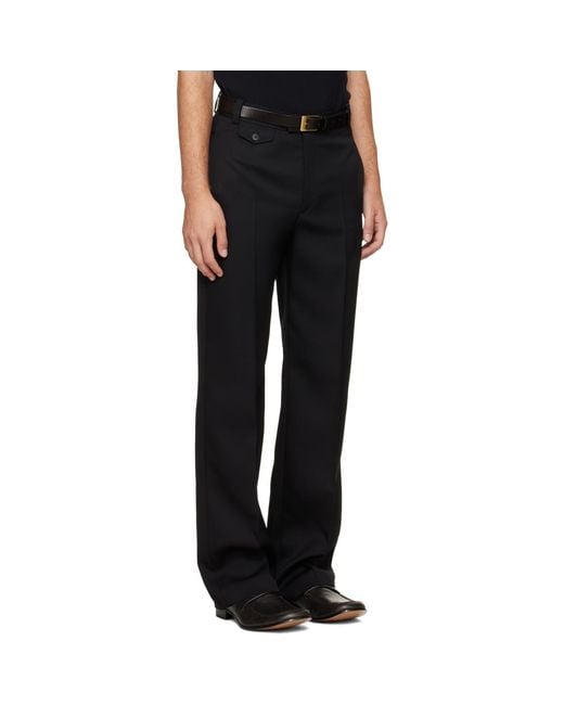 Isabel Marant Black Gibson Trousers for men