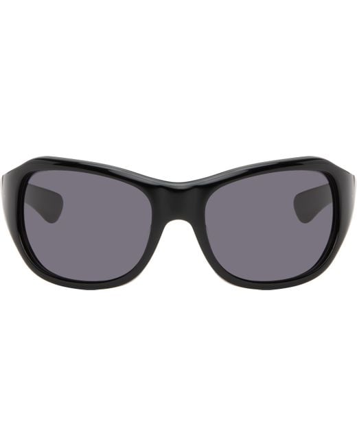 THISTLES Black 'The Atlas' Sunglasses