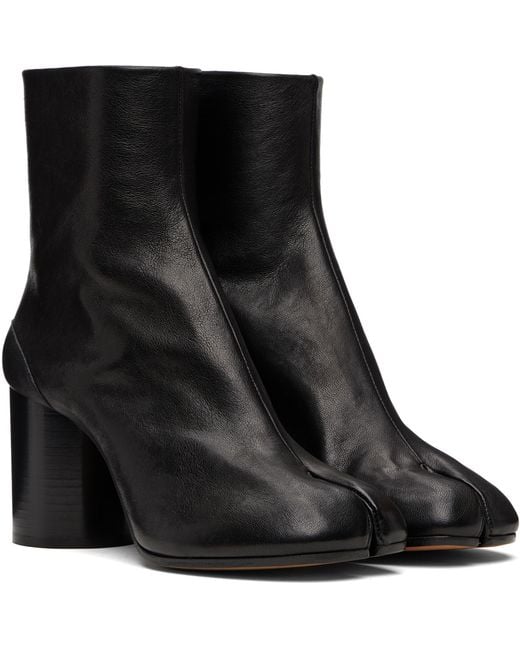 Maison Margiela Black Tabi Ankle Boots
