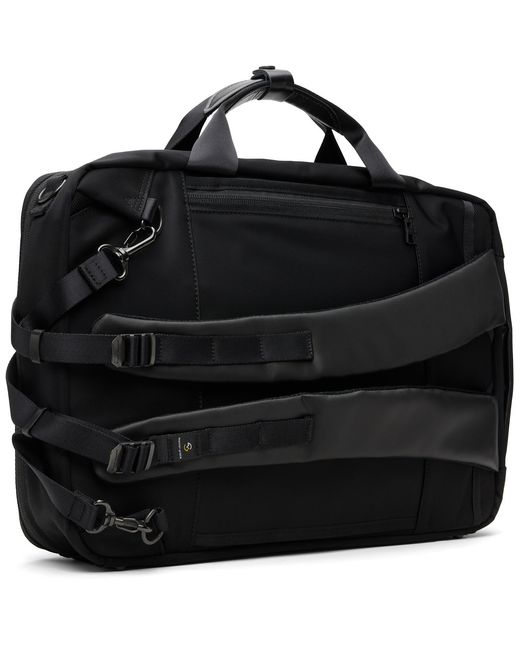 Master Piece Black Progress Coating 3Way Briefcase for men