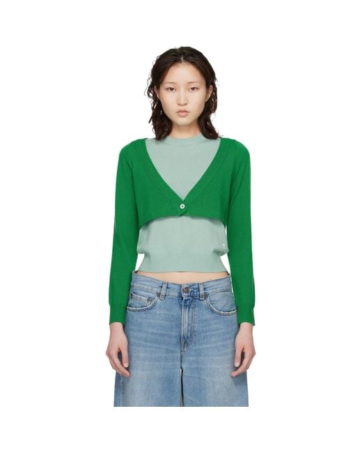 B.B. Wallace Green Dine Sweater