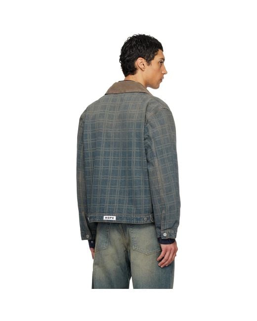 Hope Black Pond Denim Jacket for men