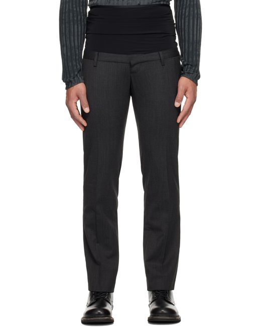 Pantalon Aurel-1 Gris DIESEL pour homme en coloris Black