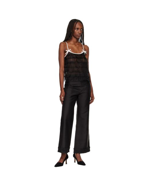 Hai Black Leo Trousers