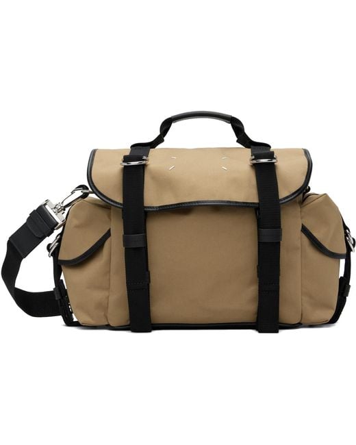 Maison Margiela Black High Tech Messenger Small Bag for men