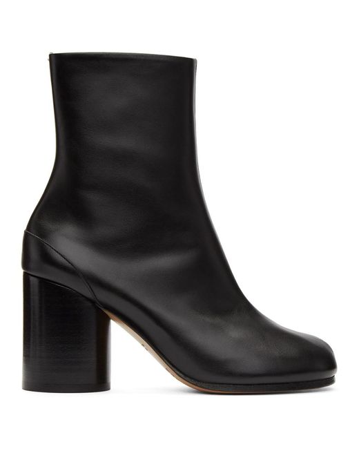 margiela black tabi boots