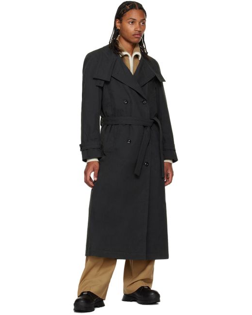Low Classic Black Padded Coat for men